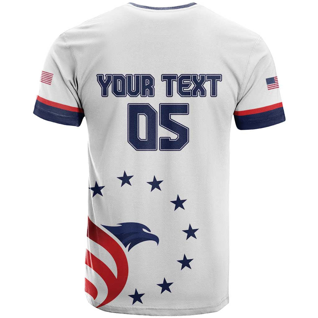 Custom USA 2024 Paris T-Shirt United States Sport Graphic Tee
