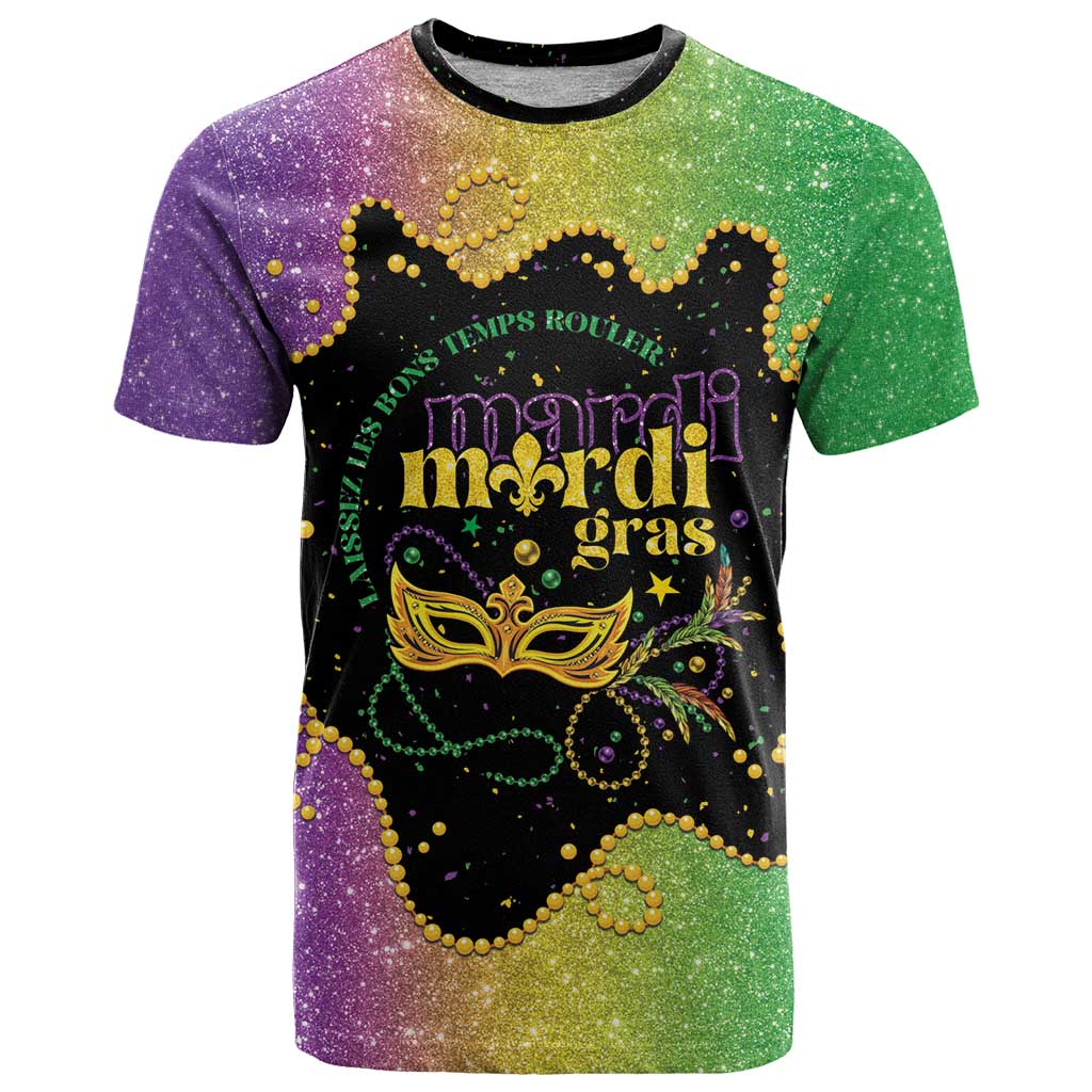 Mardi Gras T-Shirt Laissez Les Bons Temps Rouler Graphic Tee