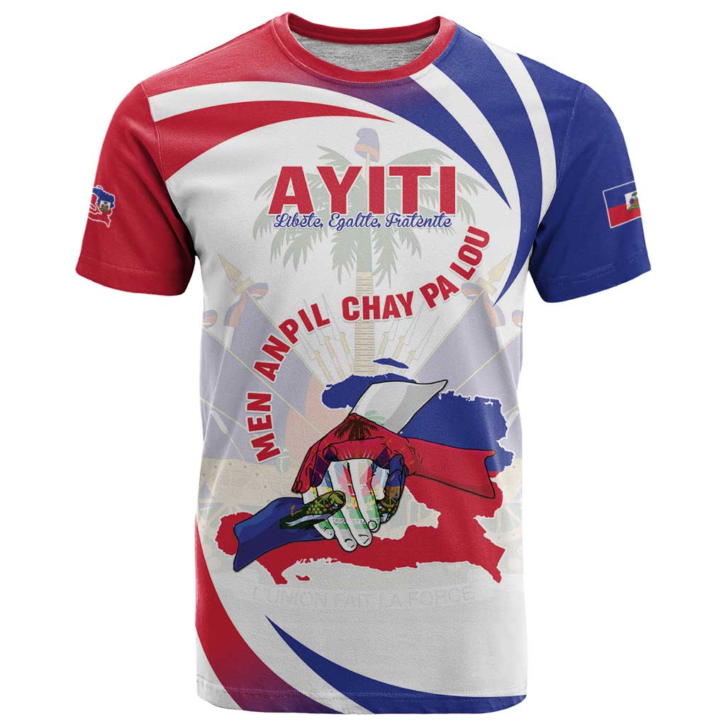 Haiti T-Shirt Men Anpil Chay Pa Lou Graphic Tee