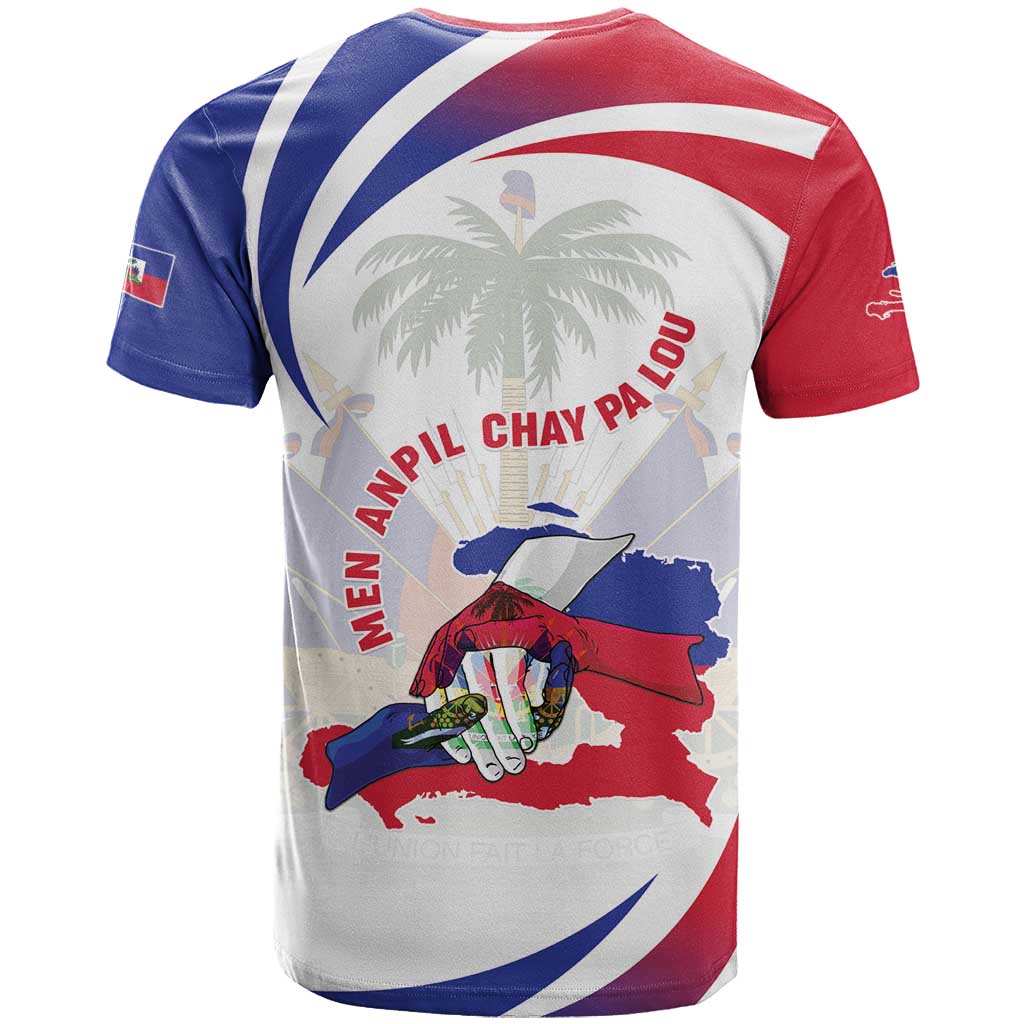 Haiti T-Shirt Men Anpil Chay Pa Lou Graphic Tee