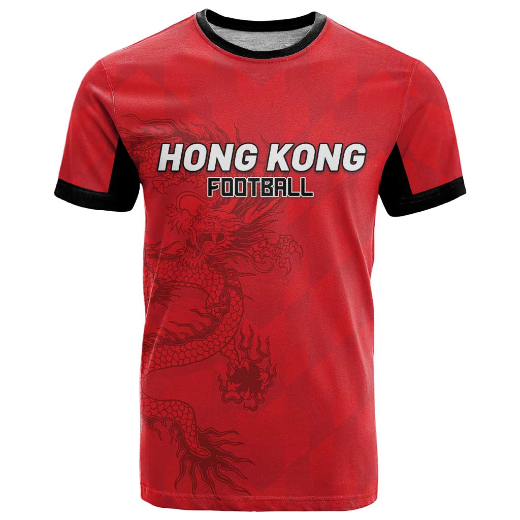 Custom Hong Kong Football T-Shirt Go Champions Graphic Tee