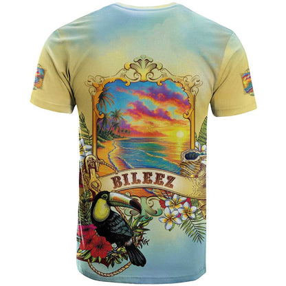 Belize Toucan T-Shirt Belizean Pride Retro Style Graphic Tee