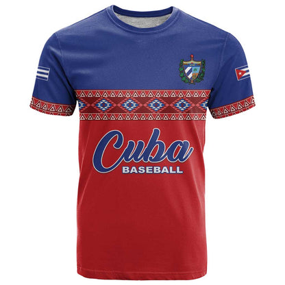 Custom Cuba Baseball T-Shirt Special Version Graphic Tee