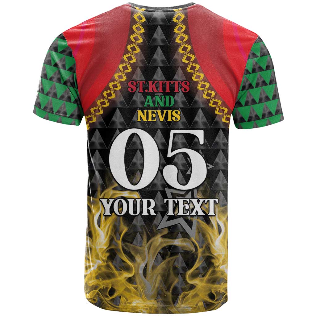 Custom St Kitts Nevis Cricket Patriots T-Shirt Road To Victory Graphic Tee
