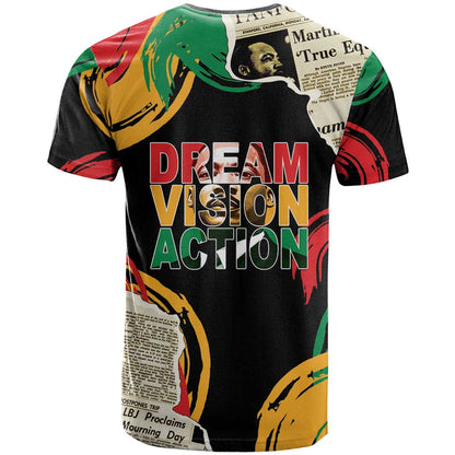Remembering The Legacy Of MLK T-Shirt Graphic Tee