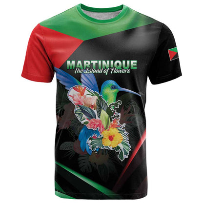 Personalized Martinique T-Shirt The Island Of Flowers Graphic Tee