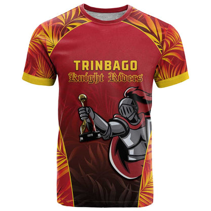Custom Trinbago Cricket Knight Riders T-Shirt Go Champs Graphic Tee
