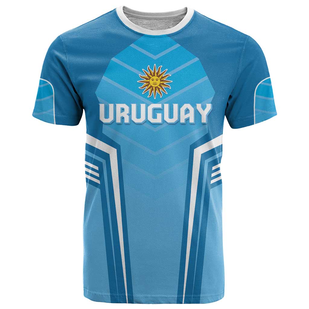 Custom Uruguay Football T-Shirt Unique Style Graphic Tee