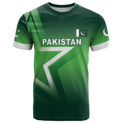 Custom Pakistan Cricket T-Shirt Go Champions Shaheens Graphic Tee