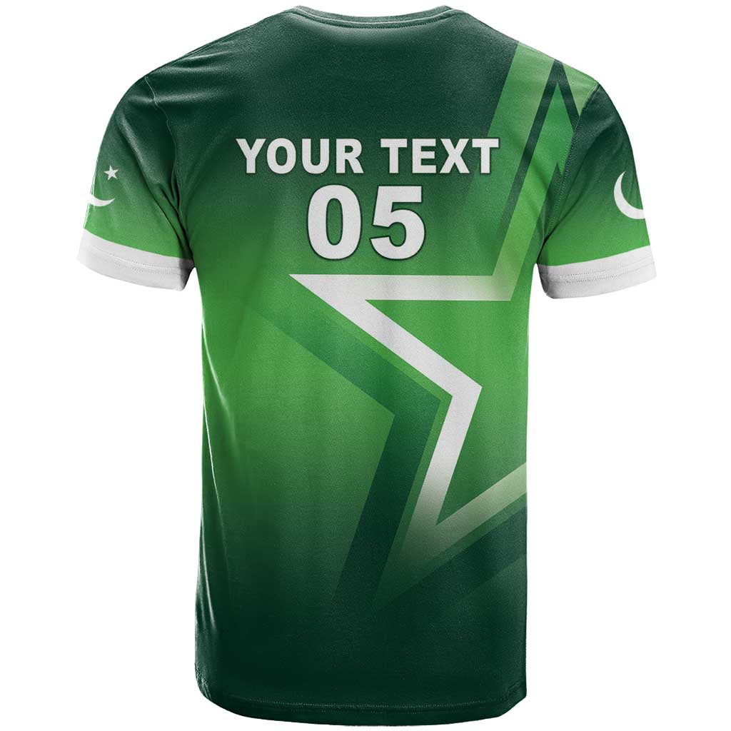 Custom Pakistan Cricket T-Shirt Go Champions Shaheens Graphic Tee