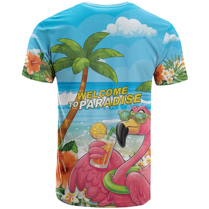 Bahamas Beach T-Shirt Welcome To Paradise Graphic Tee