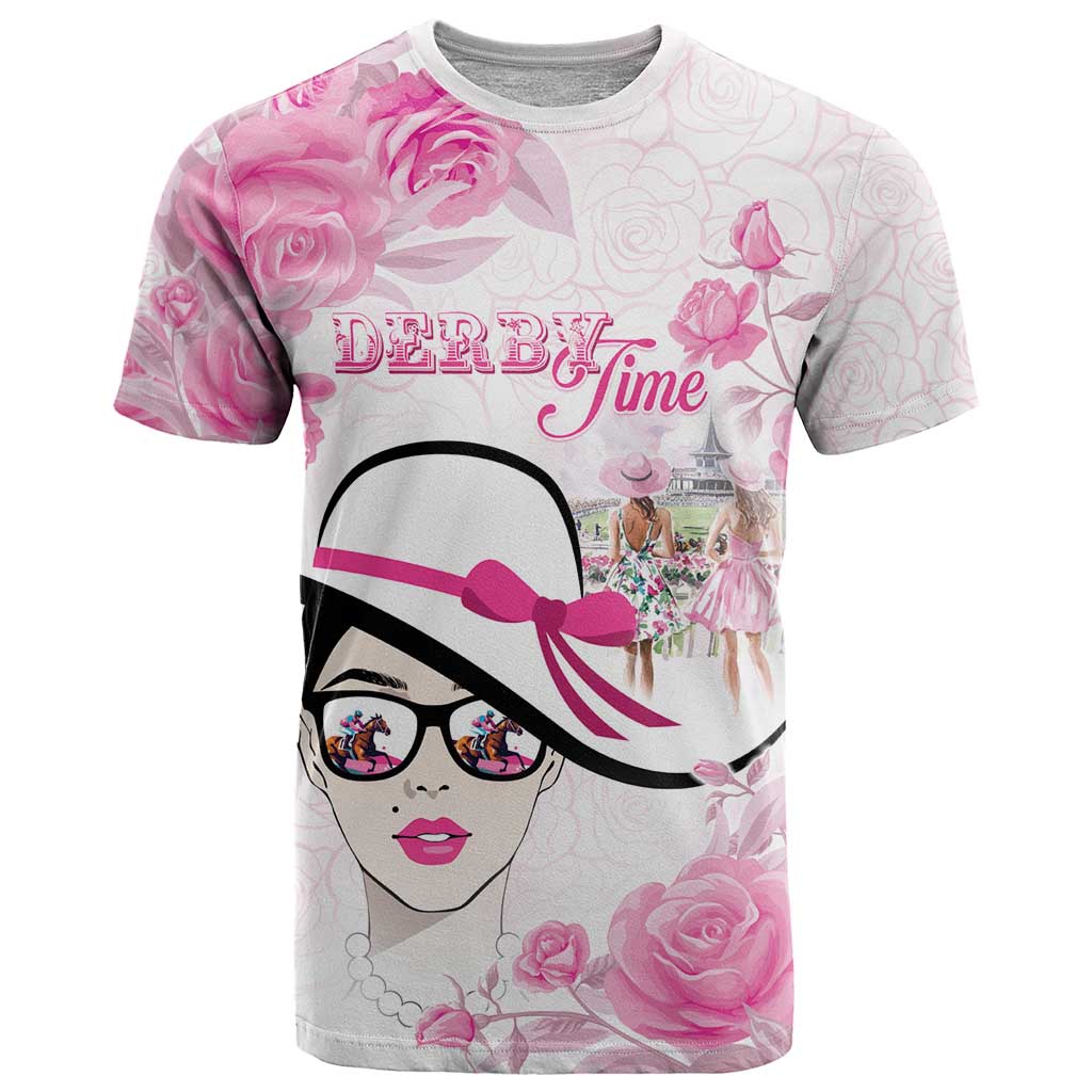 Kentucky Horse Racing T-Shirt Fancy Ladies Graphic Tee