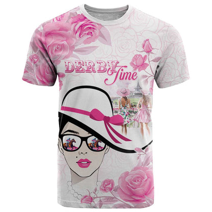 Kentucky Horse Racing T-Shirt Fancy Ladies Graphic Tee