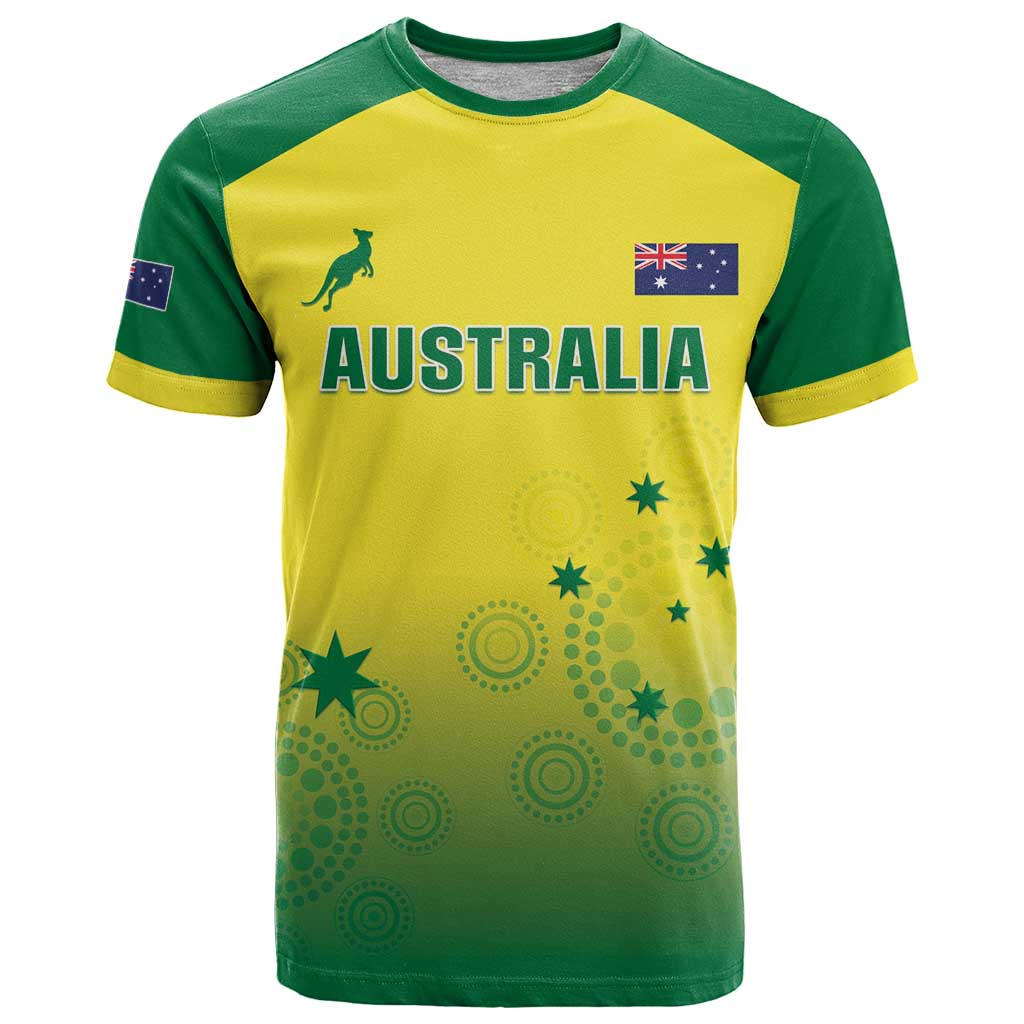 Custom Australia Cricket T-Shirt Go Champions Aussies Graphic Tee