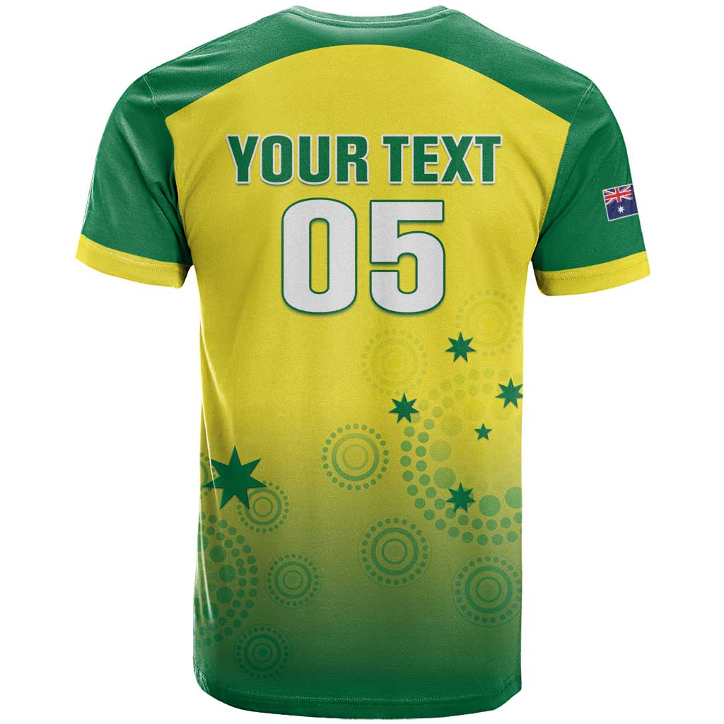 Custom Australia Cricket T-Shirt Go Champions Aussies Graphic Tee