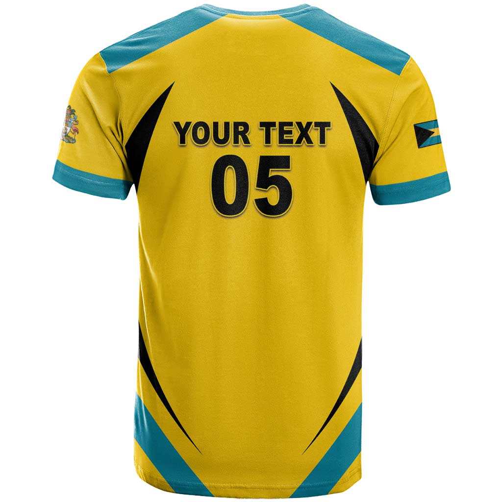 Custom Bahamas Football T-Shirt Go Champions Baha Boyz Graphic Tee