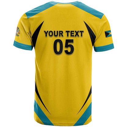 Custom Bahamas Football T-Shirt Go Champions Baha Boyz Graphic Tee