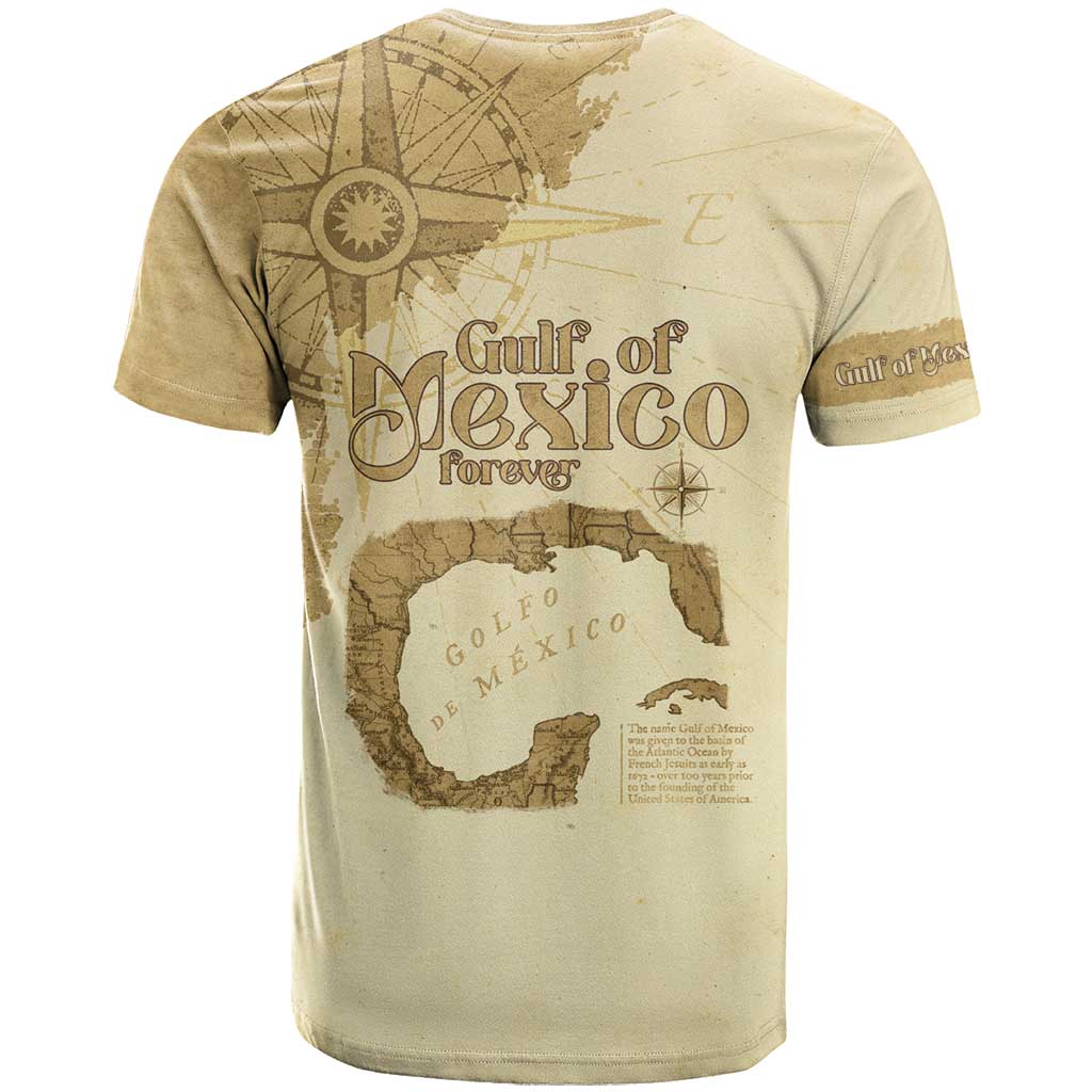Gulf Of Mexico Estd 1672 T-Shirt Vintage Style Graphic Tee