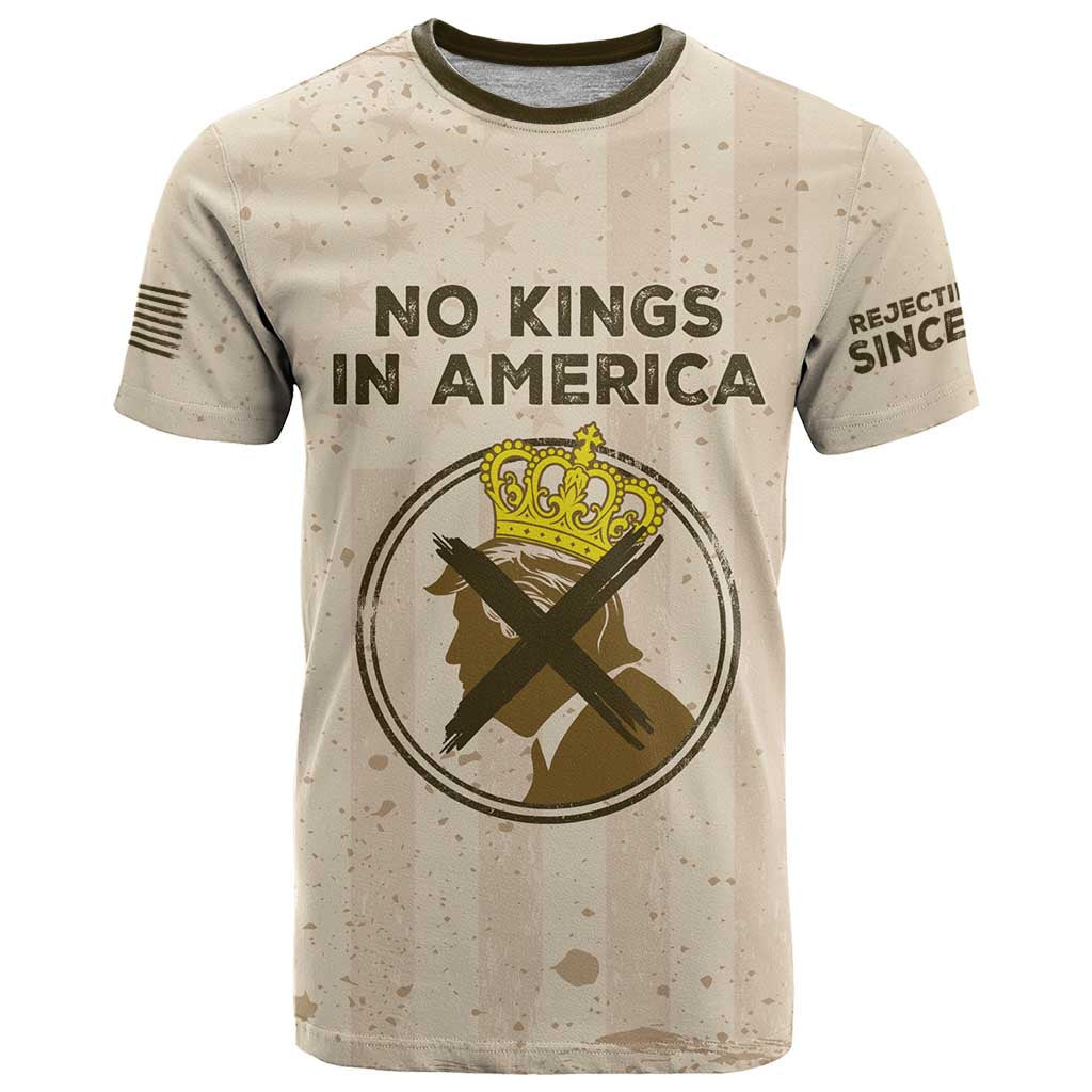 No Kings In America T-Shirt We The People Graphic Tee