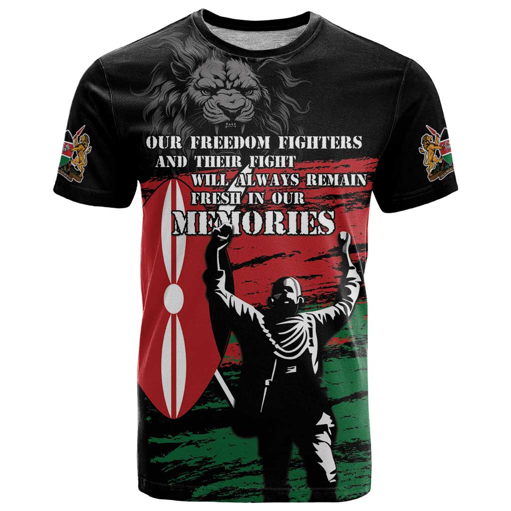 Happy Kenya Mashujaa Day T-Shirt Honour Our Heroes, Heroines Graphic Tee