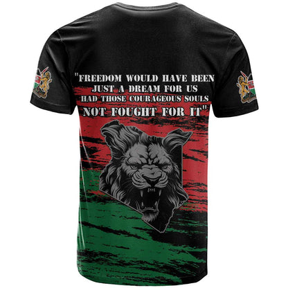 Happy Kenya Mashujaa Day T-Shirt Honour Our Heroes, Heroines Graphic Tee