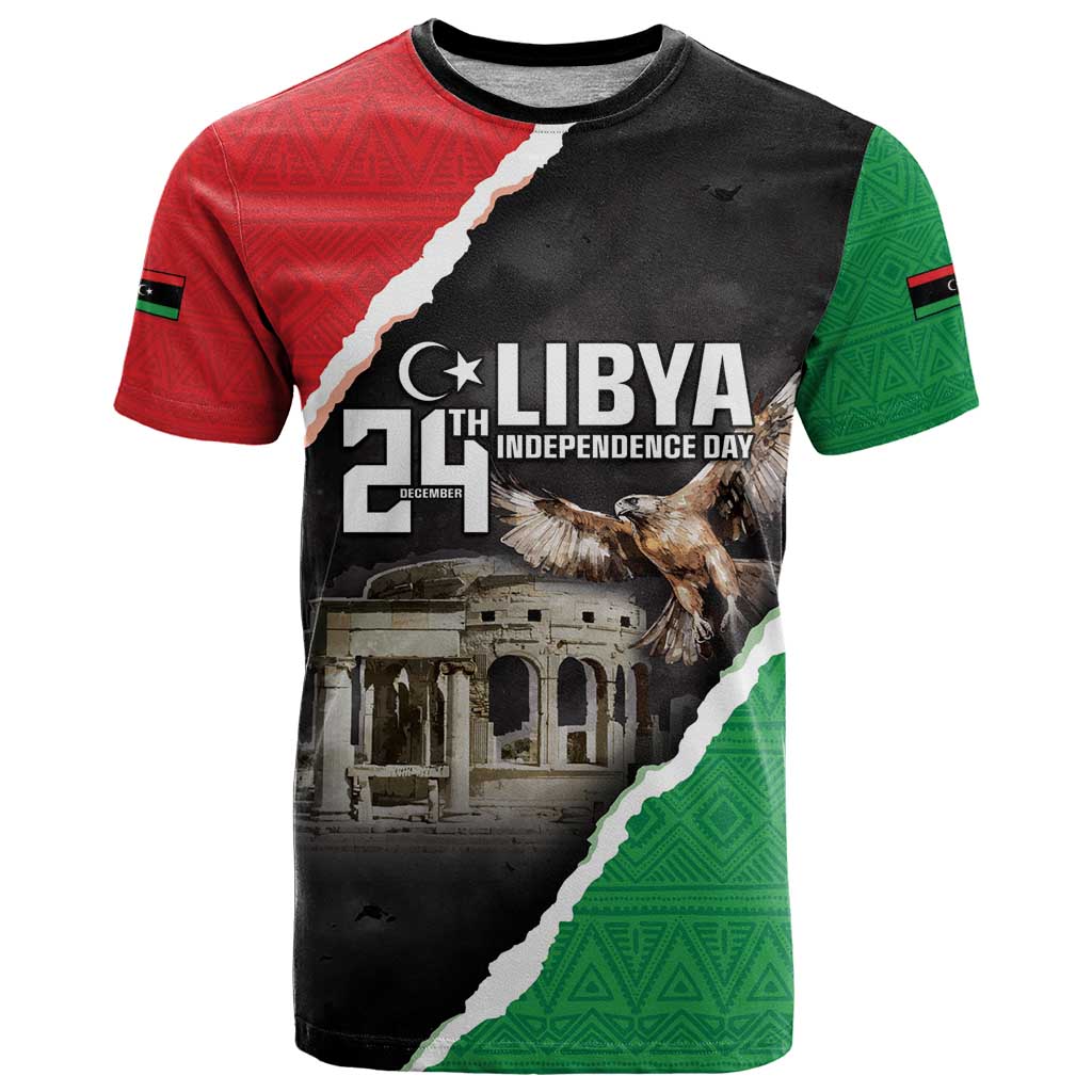 Happy Libya Independence Day T-Shirt Libya In My Heart Graphic Tee
