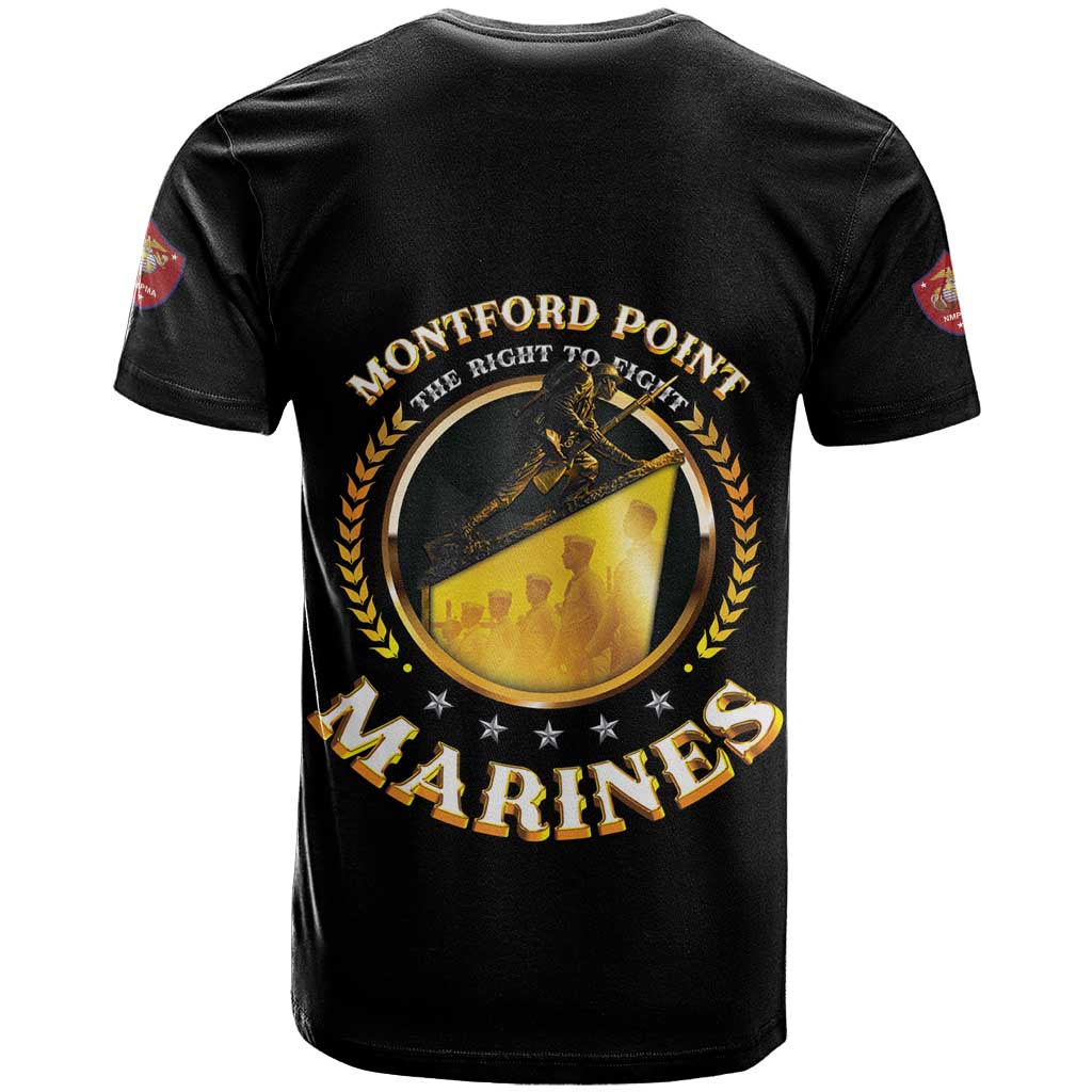 Montford Point Marines Legacy T-Shirt Honoring The Legend Graphic Tee
