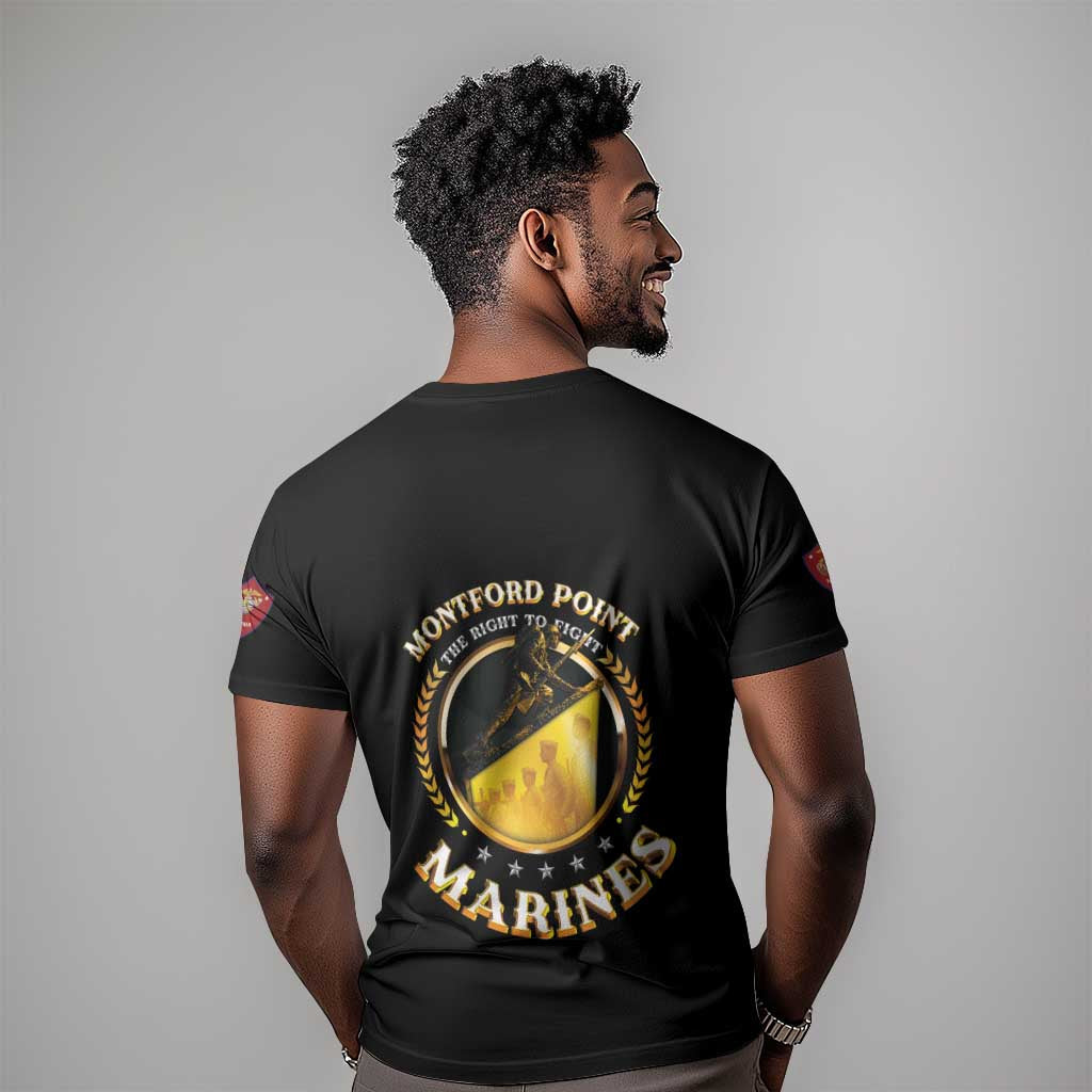 Montford Point Marines Legacy T-Shirt Honoring The Legend Graphic Tee