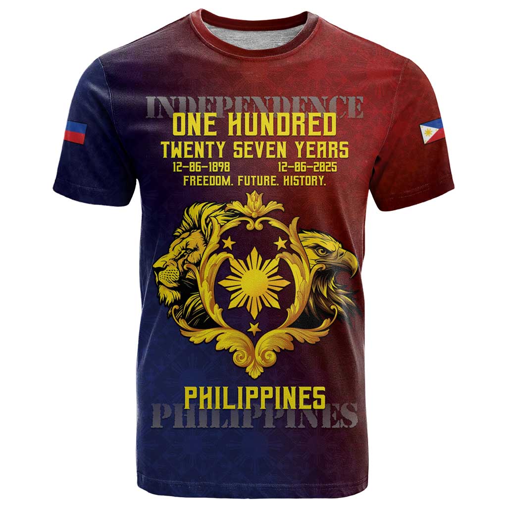 Philippines 127th Independence Day T-Shirt Special Style Graphic Tee