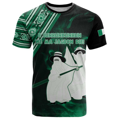 Nigeria Yoruba Festival T-Shirt Eko Spirit Eyo Masquerade Graphic Tee
