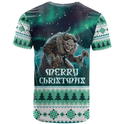 Iceland Christmas T-Shirt Icelandic Folklore Evil Mother Gryla Graphic Tee