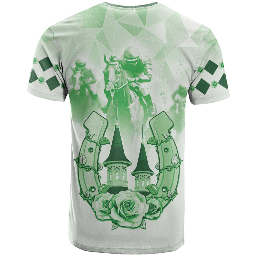 Kentucky Horse Racing T-Shirt 151st Anniversary Green Version Graphic Tee