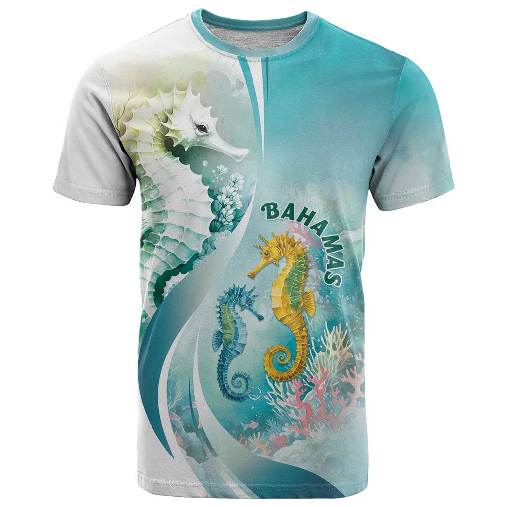 Bahamas Seahorse T-Shirt Ocean Spirit Graphic Tee