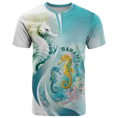 Bahamas Seahorse T-Shirt Ocean Spirit Graphic Tee