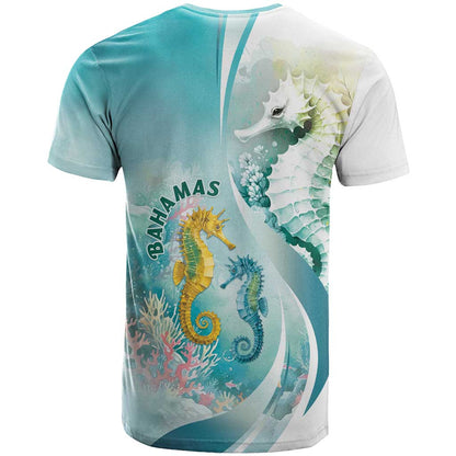 Bahamas Seahorse T-Shirt Ocean Spirit Graphic Tee