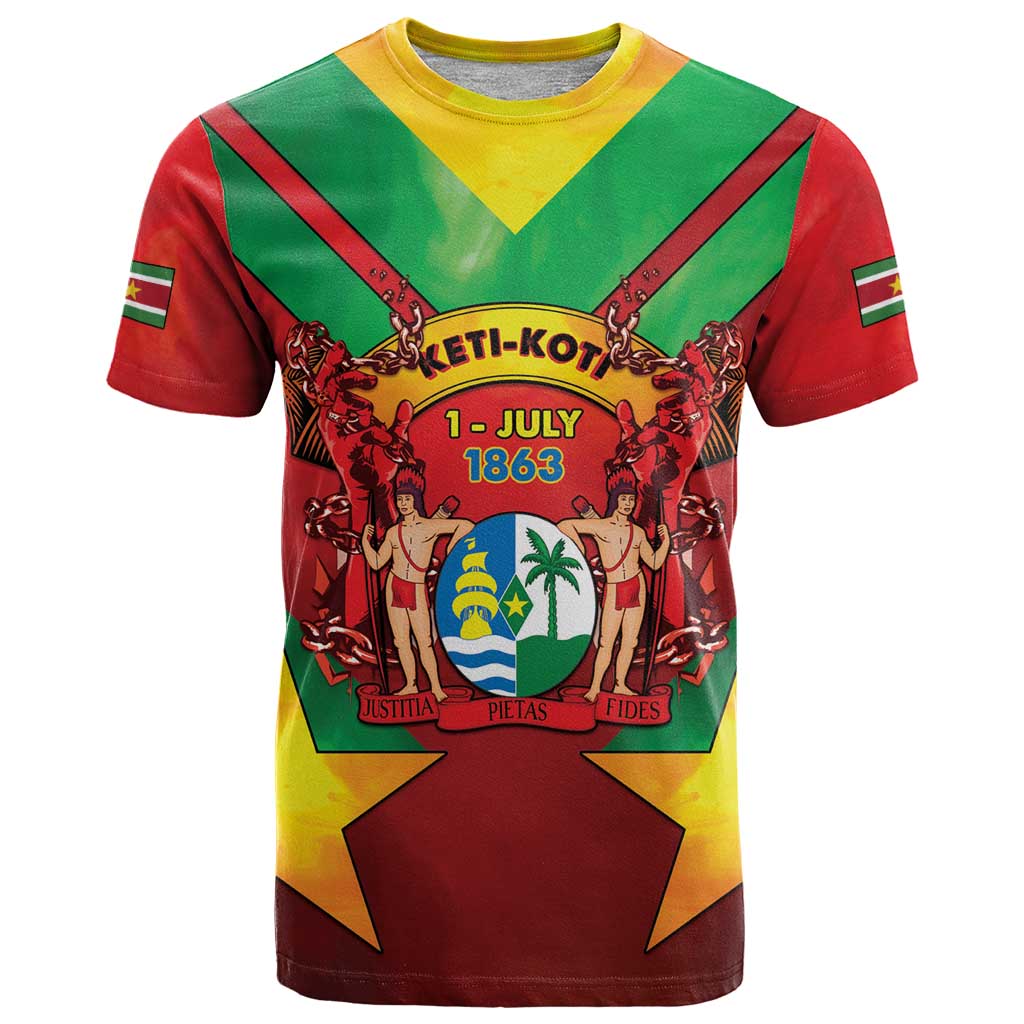 Suriname Emancipation Day T-Shirt Wan Switi Keti Koti Graphic Tee