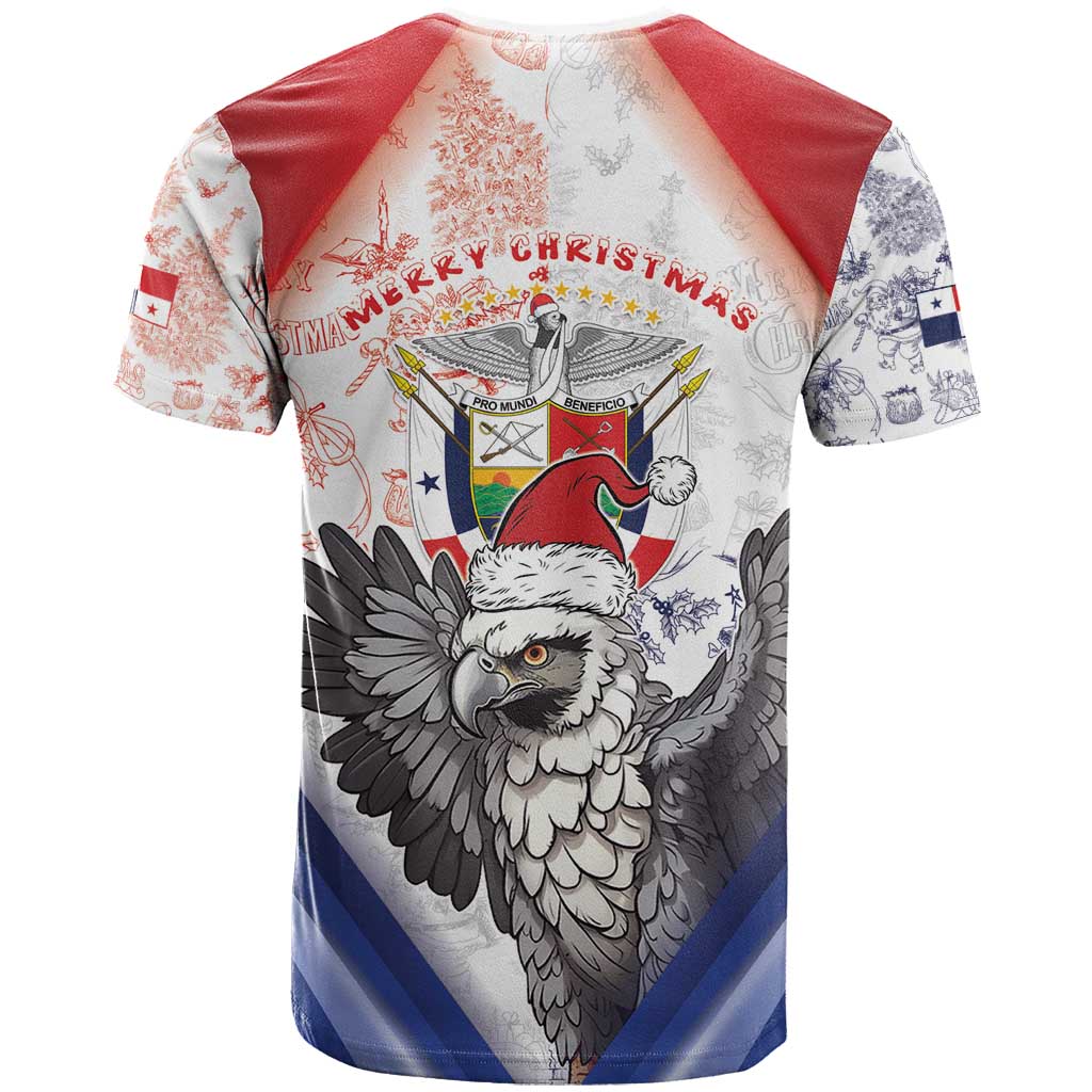 Panama Christmas T-Shirt Coat Of Arms Santa Harpy Graphic Tee