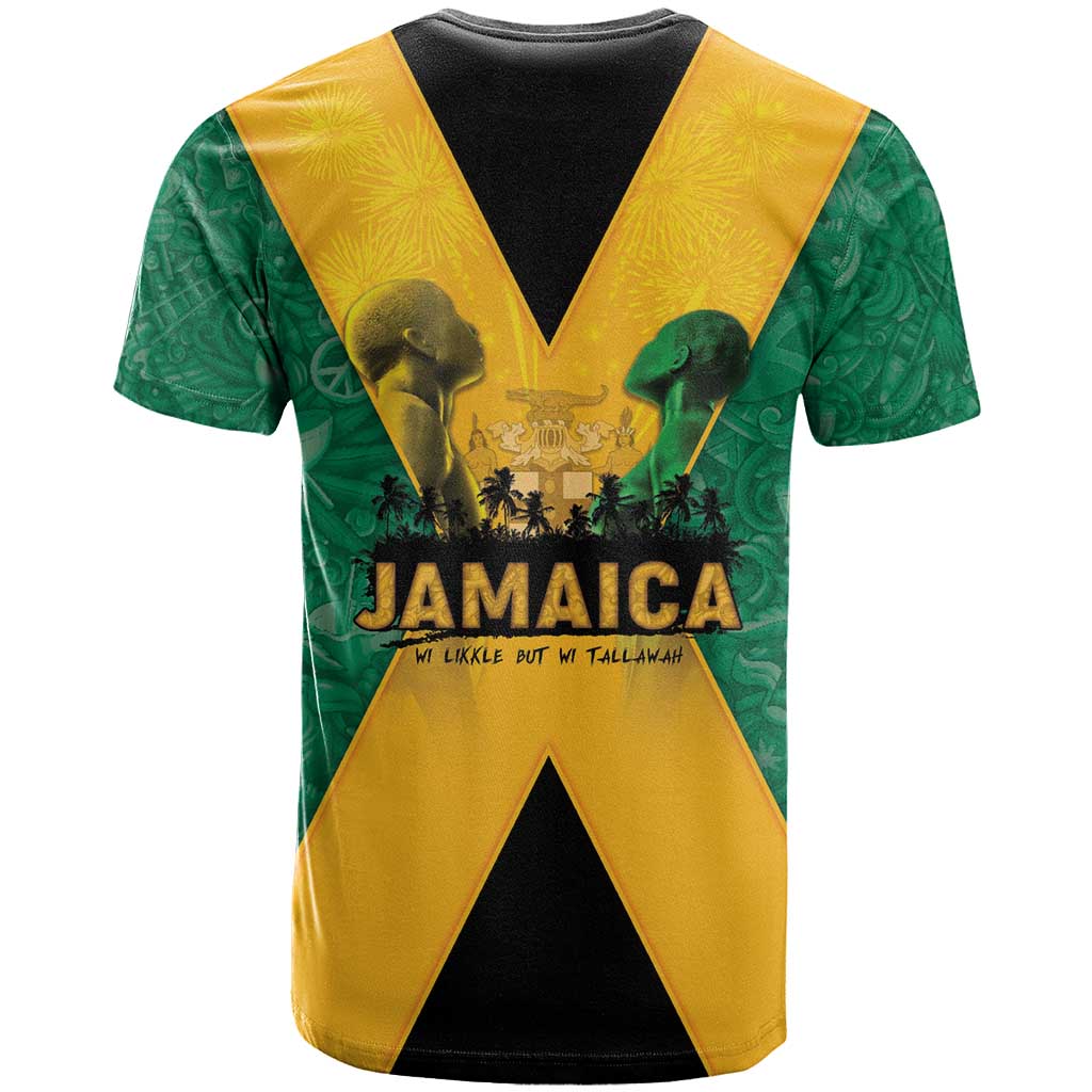 Jamaica Emancipation Day T-Shirt Wi Likkle But Wi Tallawah Graphic Tee