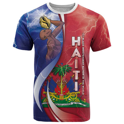 Haiti Independence Day T-Shirt The First Black Independent Nation Graphic Tee