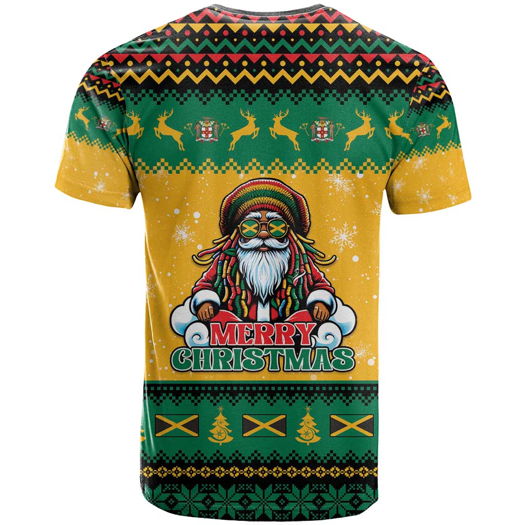 Jamaica Christmas T-Shirt Have Ah Irie Irie Christmas Graphic Tee