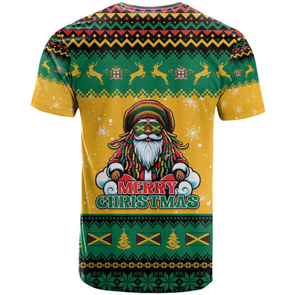 Jamaica Christmas T-Shirt Have Ah Irie Irie Christmas Graphic Tee