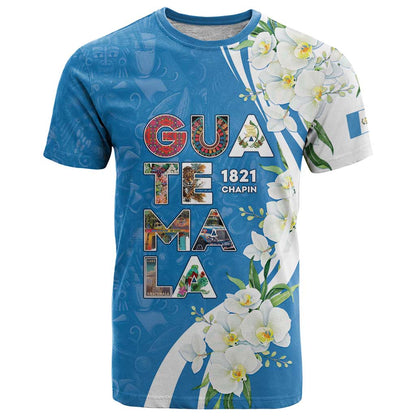 Guatemala 1821 Chapin T-Shirt Happy Independence Day Graphic Tee