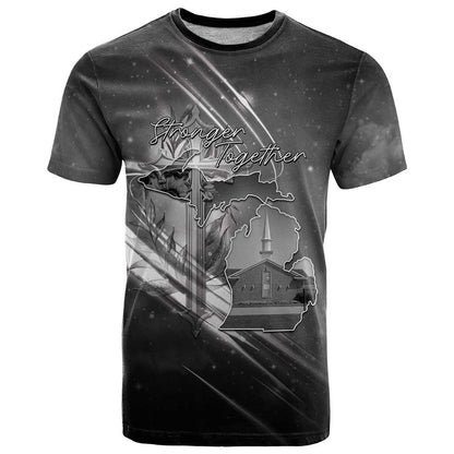 Pray For Grand Blanc T-Shirt Pray For Liberty Graphic Tee