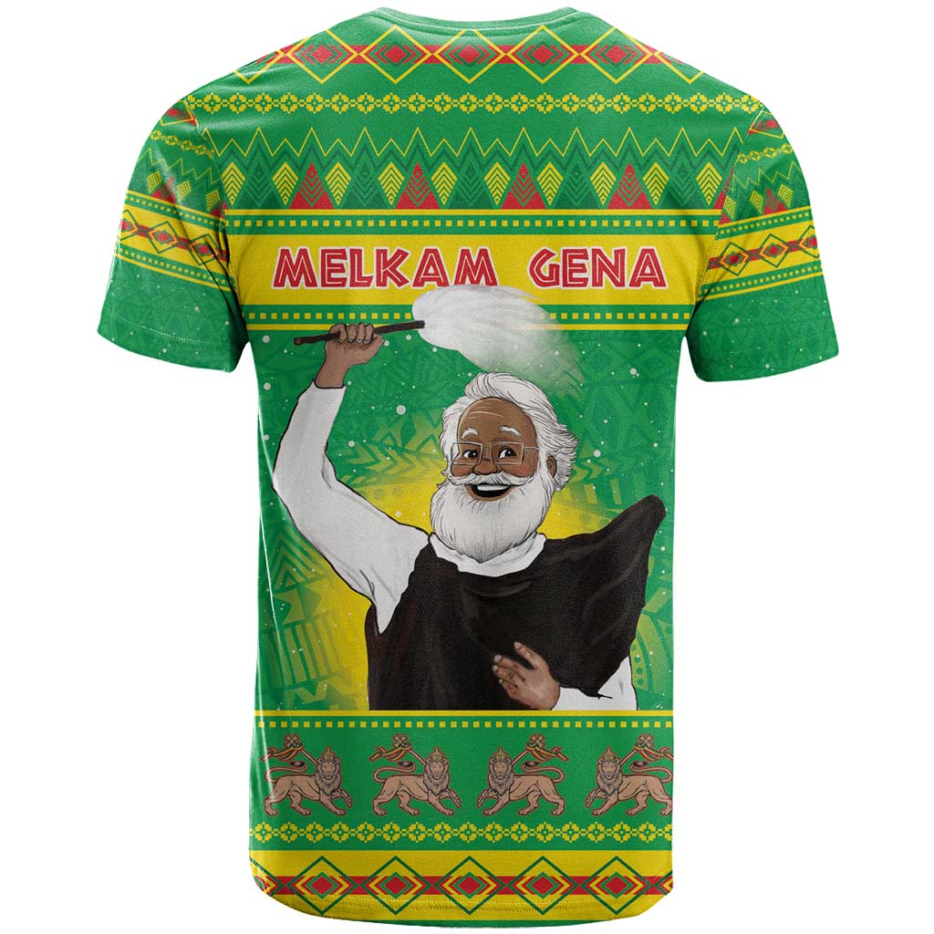 Ethiopia Christmas T-Shirt Melkam Gena Yegena Abat Graphic Tee