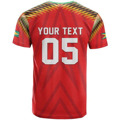 Custom Guyana Cricket T-Shirt Go Amazon Warriors Graphic Tee