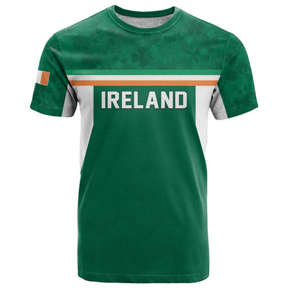 Custom Ireland Rugby T-Shirt Old Retro Style Graphic Tee