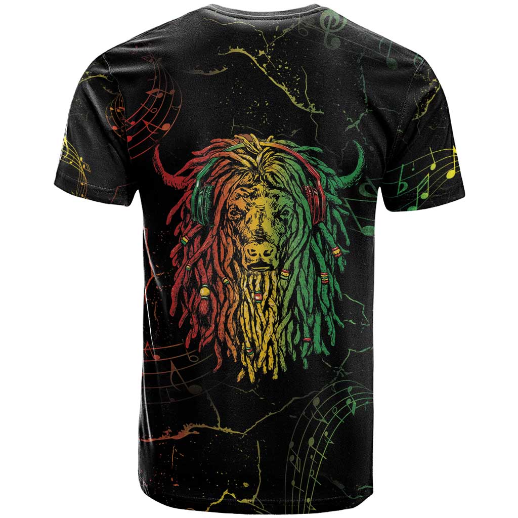 Reggae King Buffalo Soldier T-Shirt Honoring The Legend Graphic Tee