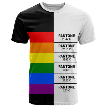 LGBT Pantone T-Shirt Pride Graphic Tee