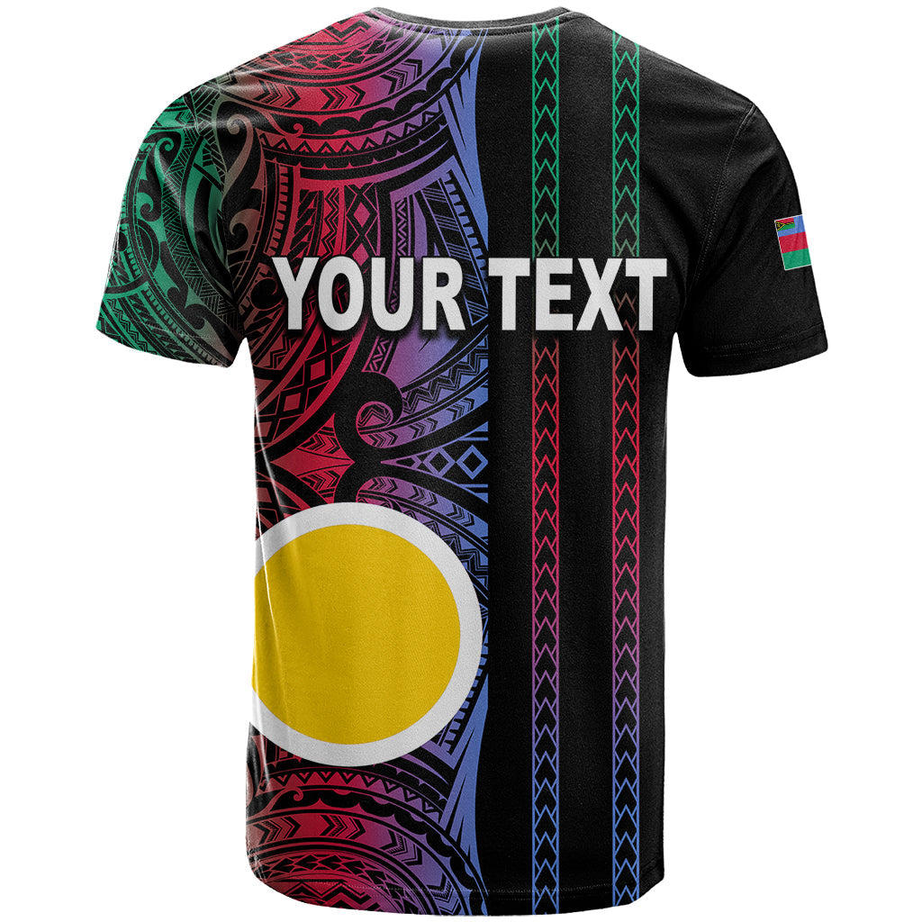 Custom Vanuatu Shefa T-Shirt Polynesian Tribal Graphic Tee