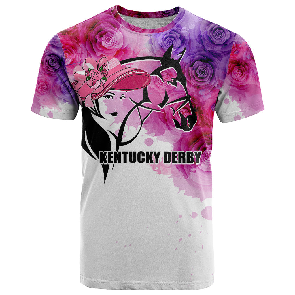 Kentucky Horse Racing T-Shirt Derby Girl Graphic Tee